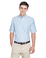 UltraClub 8972 Men's Classic Wrinkle-Resistant Short-Sleeve Oxford