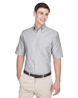 UltraClub 8972 Men's Classic Wrinkle-Resistant Short-Sleeve Oxford
