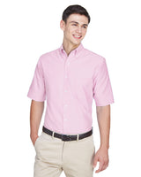 UltraClub 8972 Men's Classic Wrinkle-Resistant Short-Sleeve Oxford