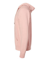 Independent Trading Co. SS1000Z Icon Lightweight Loopback Terry Full-Zip Hooded Sweatshirt #color_Rose