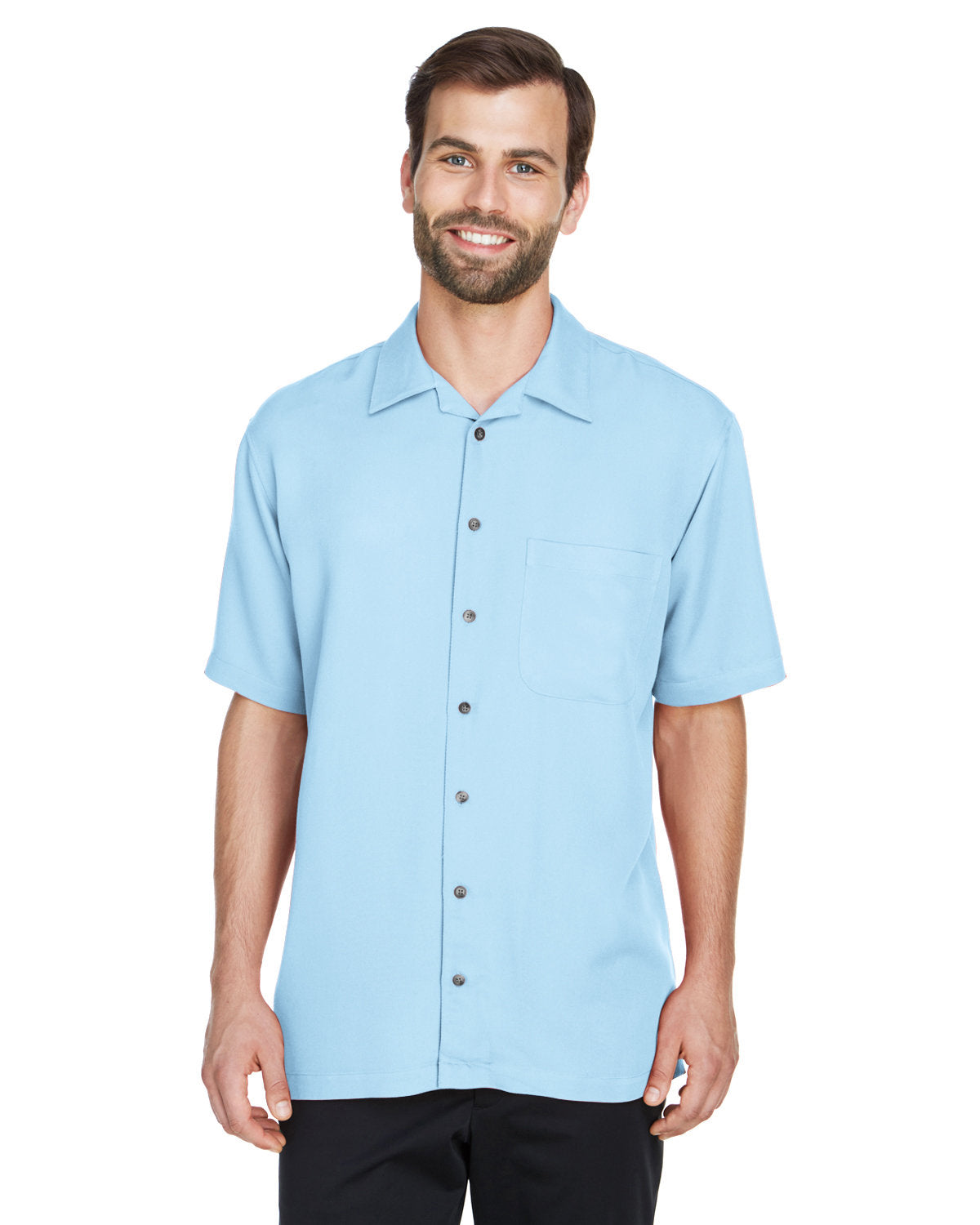 UltraClub 8980 Men's Cabana Breeze Camp Shirt