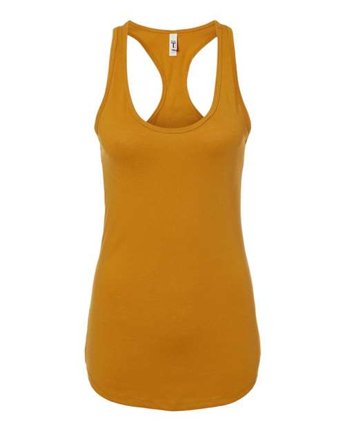 Next Level N1533 Ladies' Ideal Racerback Tank #color_ANTIQUE GOLD