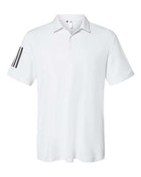 Adidas A480 Floating 3-Stripes Polo #color_White/ Black