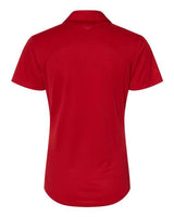 Adidas A481 Women's Floating 3-Stripes Polo #color_Team Power Red/ White