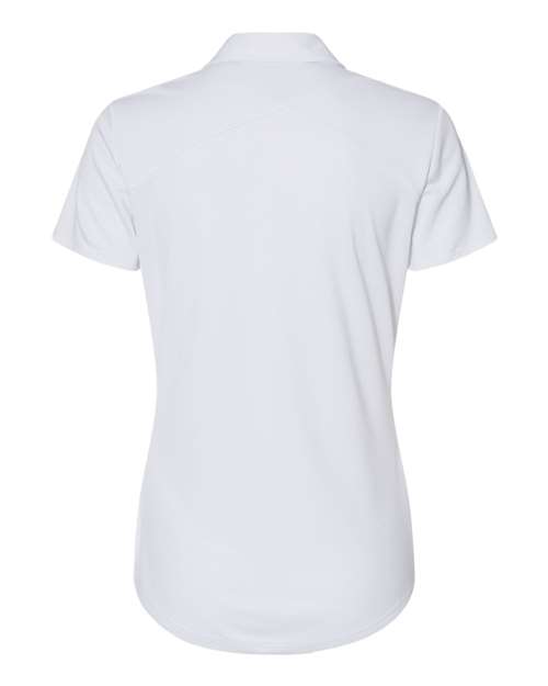 Adidas A481 Women's Floating 3-Stripes Polo #color_White/ Black