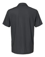 Adidas A498 Diamond Dot Print Polo #color_Black/ White/ Grey Three