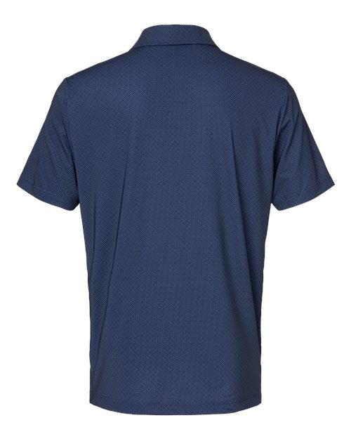 Adidas A498 Diamond Dot Print Polo #color_Navy Blue/ White/ Grey Three