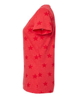 Code Five 3629 Ladies' Five Star T-Shirt #color_RED STAR