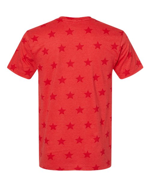 Code Five 3929 Mens' Five Star T-Shirt #color_RED STAR