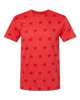 Code Five 3929 Mens' Five Star T-Shirt #color_RED STAR