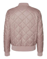 Weatherproof W21752 Women's HeatLast Quilted Packable Bomber #color_Blush
