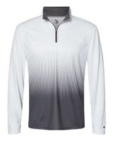 Badger 4222 Hex 2.0 Quarter-Zip Pullover #color_Graphite
