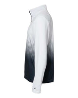 Badger 4222 Hex 2.0 Quarter-Zip Pullover #color_Navy