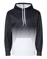 Badger 1404 Hex 2.0 Hooded Sweatshirt #color_Black