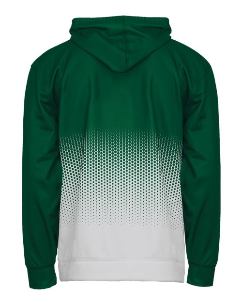 Badger 1404 Hex 2.0 Hooded Sweatshirt #color_Forest
