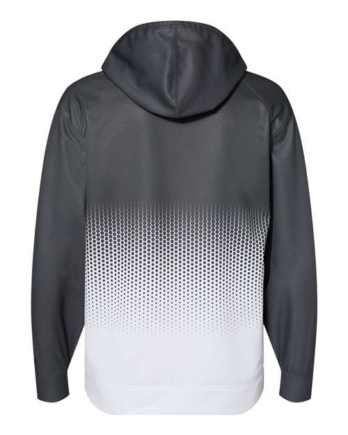 Badger 1404 Hex 2.0 Hooded Sweatshirt #color_Graphite
