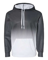 Badger 1404 Hex 2.0 Hooded Sweatshirt #color_Graphite