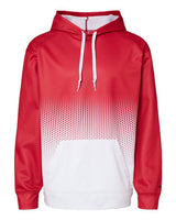 Badger 1404 Hex 2.0 Hooded Sweatshirt #color_Red