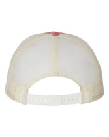 Richardson 115CH Low Pro Heather Trucker Cap #color_Red Heather/ Birch