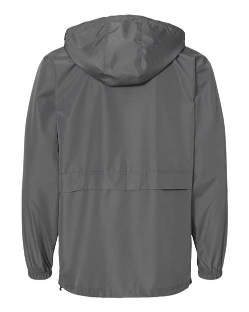 Champion CO125 Adult Full-Zip Anorak Jacket #color_GRAPHITE