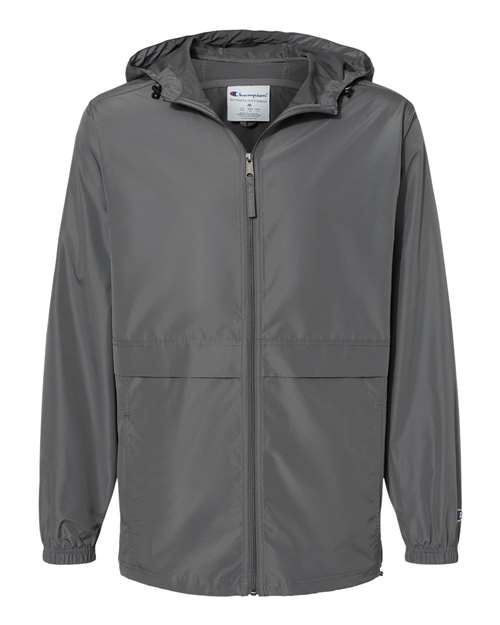 Champion CO125 Adult Full-Zip Anorak Jacket #color_GRAPHITE