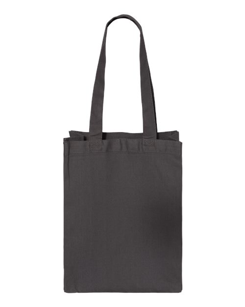 Q-Tees Q1000 12L Gussetted Shopping Bag #color_Charcoal