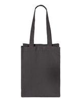 Q-Tees Q1000 12L Gussetted Shopping Bag #color_Charcoal