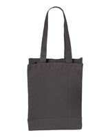 Q-Tees Q1000 12L Gussetted Shopping Bag #color_Charcoal