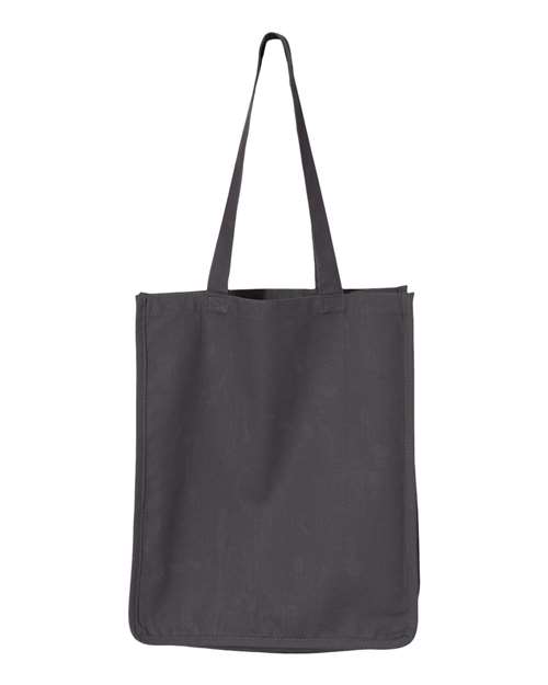 Q-Tees Q125400 27L Jumbo Shopping Bag #color_Charcoal