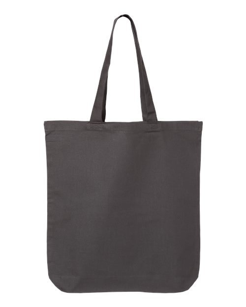 Q-Tees QTBG 12L Economical Tote #color_Charcoal