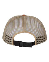 Richardson 935 Rogue Wide Set Mesh Cap #color_Texas Orange/ Khaki