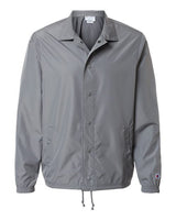 Champion CO126 Men's Coach's Jacket #color_GRAPHITE