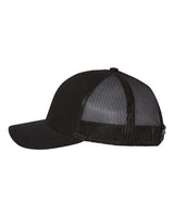 Richardson 112Y Youth Trucker Snapback Cap #color_Black