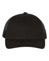 Richardson 112Y Youth Trucker Snapback Cap #color_Black
