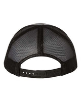 Richardson 112Y Youth Trucker Snapback Cap #color_Heather Grey/ Black