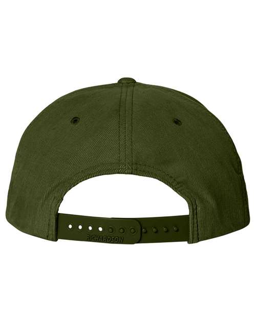 Richardson 253 Timberline Corduroy Cap #color_Olive