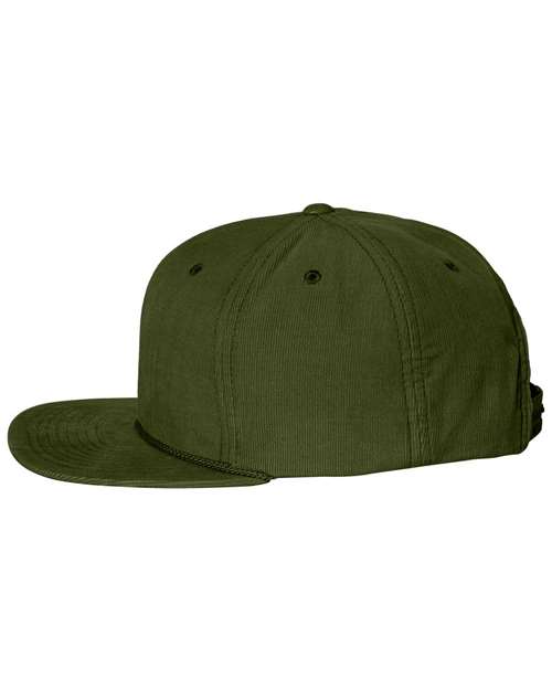 Richardson 253 Timberline Corduroy Cap #color_Olive