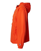 Champion CO200 Adult Packable Anorak 1/4 Zip Jacket #color_ORANGE