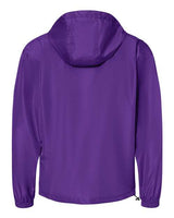 Champion CO200 Adult Packable Anorak 1/4 Zip Jacket #color_RAVENS PURPLE