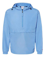 Champion CO200 Adult Packable Anorak 1/4 Zip Jacket #color_LIGHT BLUE