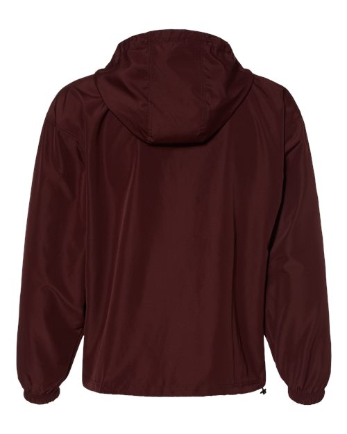 Champion CO200 Adult Packable Anorak 1/4 Zip Jacket #color_MAROON