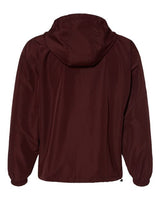 Champion CO200 Adult Packable Anorak 1/4 Zip Jacket #color_MAROON