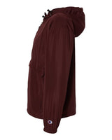 Champion CO200 Adult Packable Anorak 1/4 Zip Jacket #color_MAROON