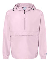 Champion CO200 Adult Packable Anorak 1/4 Zip Jacket #color_PINK CANDY