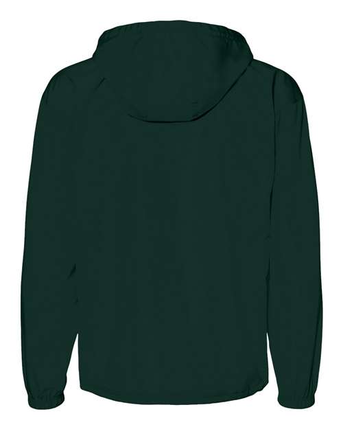 Champion CO200 Adult Packable Anorak 1/4 Zip Jacket #color_DARK GREEN