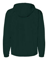 Champion CO200 Adult Packable Anorak 1/4 Zip Jacket #color_DARK GREEN