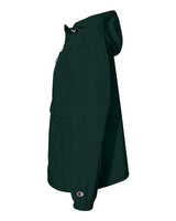 Champion CO200 Adult Packable Anorak 1/4 Zip Jacket #color_DARK GREEN