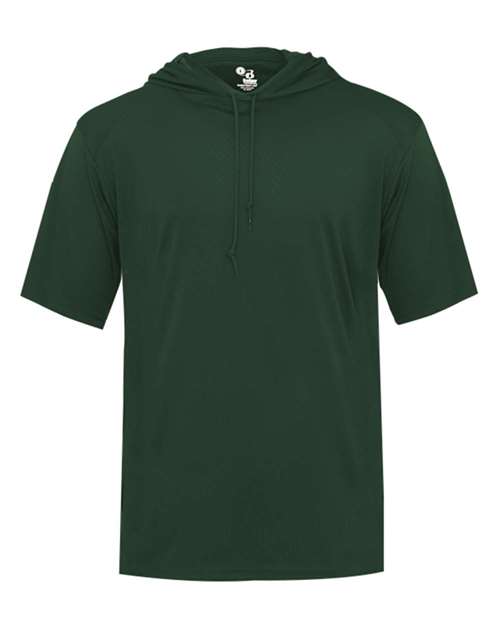 Badger 4123 B-Core Hooded T-Shirt #color_Forest