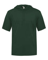 Badger 4123 B-Core Hooded T-Shirt #color_Forest