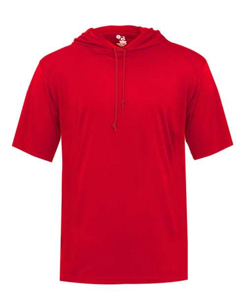 Badger 4123 B-Core Hooded T-Shirt #color_Red